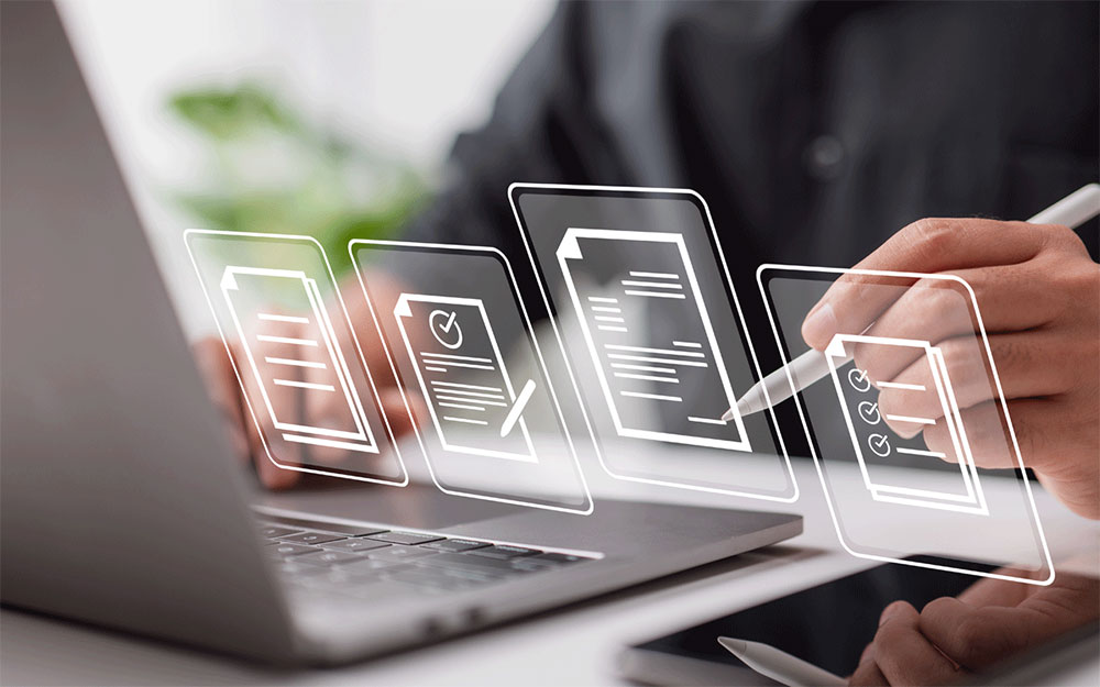 Formulare entwerfen mit dem in-STEP BLUE Formular Designer