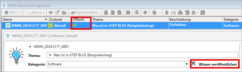 in-STEP BLUE Wissensmanagement - Dialog Wissen veröffentlichen - Blog Axel Velarde