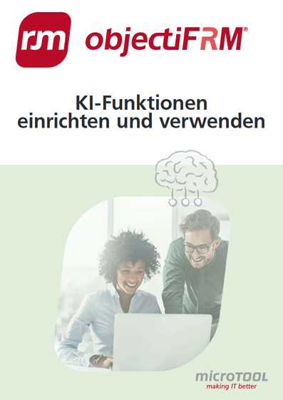 KI-Funktionen in objectiF RM einrichten und verwenden